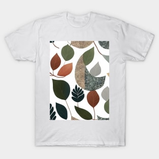 Chromatic Botanic Abstraction #69 T-Shirt